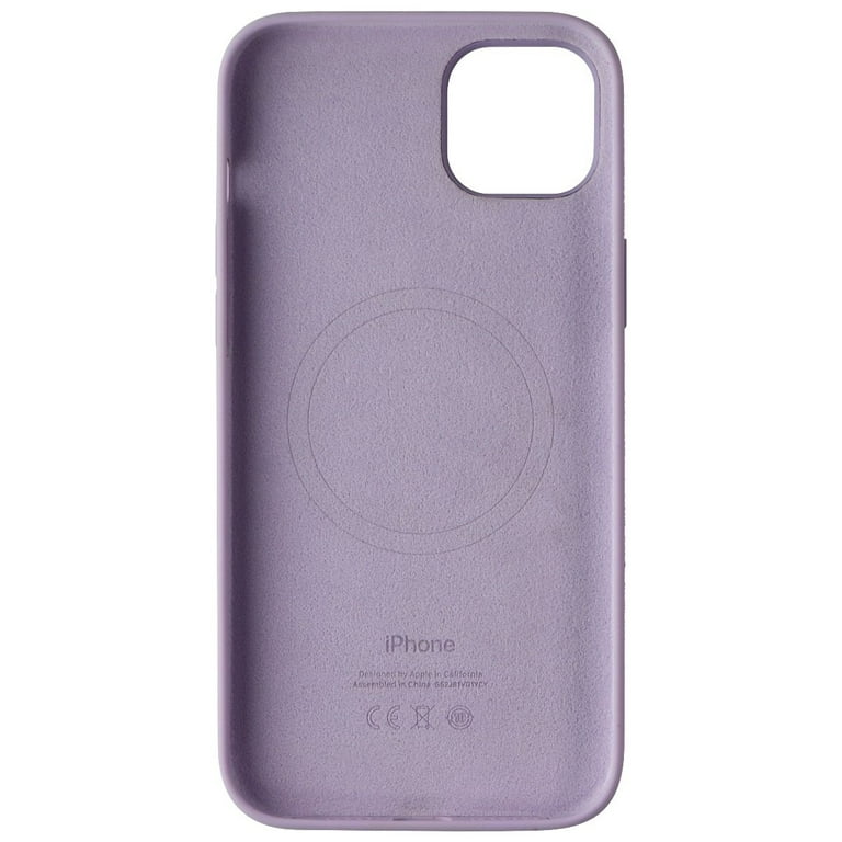 Estuche de silicona para Apple iPhone 14 Plus con MagSafe de Xfinity Mobile  en color Lilac