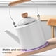 thumbnail image 4 of Inteprter Posavasos de silicona para botella, mantel individual lavable para taza, soporte para almohadilla, encimera reutilizable para cocina y Mostrada Morado oscuro Inteprter HA062945-05, 4 of 6