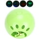 thumbnail image 1 of Pelota de juguete intermitente LED para mascotas, pelota rodante para gatos con campana, juguete interactivo con sonido para mascotas, color verde, 1 of 12