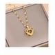 thumbnail image 3 of Collar Mujer De Corazón Con Baño De Oro, 3 of 4