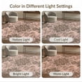 thumbnail image 7 of ODIKA 8'x10' Washable Area Rug Non-Shedding, Easy Care, Entryway Weathered Floral Cluster Accent Traditional Styling for King Size Bedroom Under Bed, Master Suite, 7 of 7