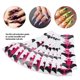 thumbnail image 3 of 100Pcs Nail Form Sticker Nail Art Tip for Acrylic UV Gel Nail Extension Guide Self-Adhesive Form Manicure DIY Tool, 3 of 4