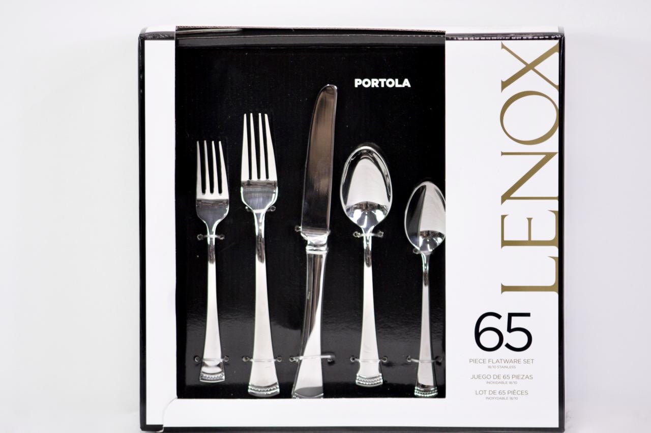 Lenox 65 Piece Flatware Set Walmart Canada