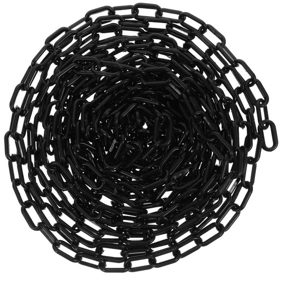 HEMOTON Safety Crowd Control Chain for Road Use Made of ABS Black Color 10m