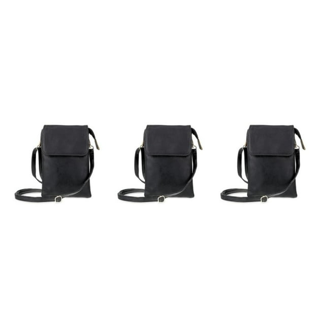 tamizeot Phone Crossbody Bag Essentials Secure And Within Reach Fashionable And Practical Crossbody Purse black 3Set