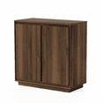 thumbnail image 4 of EYYTHUNG Buffet Storage Cabinet, Sideboard Accent Cabinet, Modern Credenza, Brown, 4 of 7