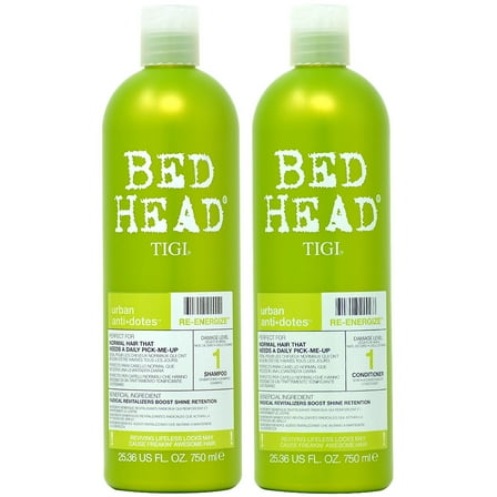 TIGI Bed Head Re-Energize Shampoo & Conditioner Duo, 50.72 oz