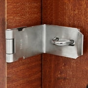 90 Degrees Hasp And Staple Gate Door Shed For Padlock Latch Lock-3 Inch