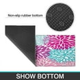 thumbnail image 7 of 2 Piece Dalia Flowers Rug Kitchen Rug Set, Decor Kitchen Rugs, Absorbent Non-Slip Washable Floor Mats, Home Indoor Runner Rugs 17"x47"+17"x30", 7 of 7