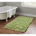 thumbnail image 4 of New Flokati 1400gr 2'4" x 4'8" Accent Rug, Lime Green, 4 of 5