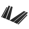 thumbnail image 4 of Embellecedor de poste de pilar BC para puerta y ventana, color negro brillante, accesorios de repuesto para 5 Series F10, 4 puertas, 2011-2017, 6 uds., 4 of 5