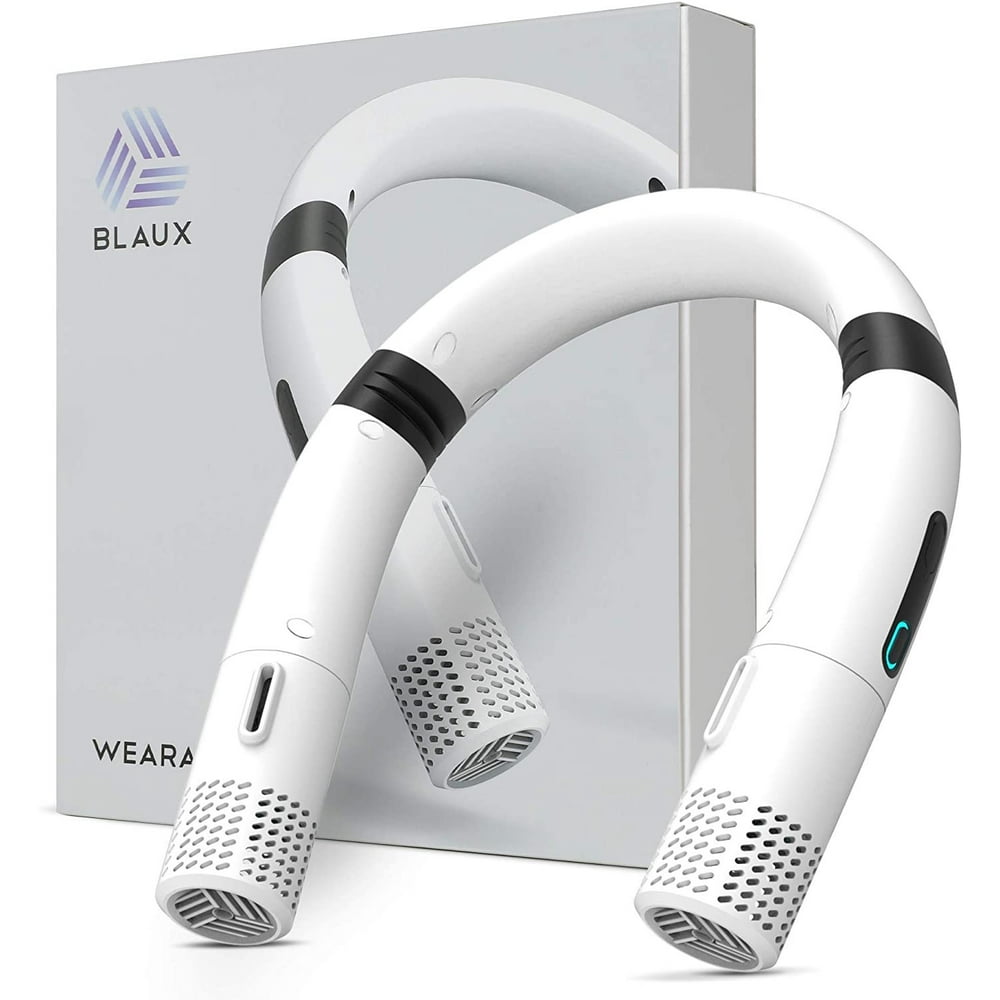 BLAUX Wearable Fan Portable Neck Fan with Rechargeable Battery