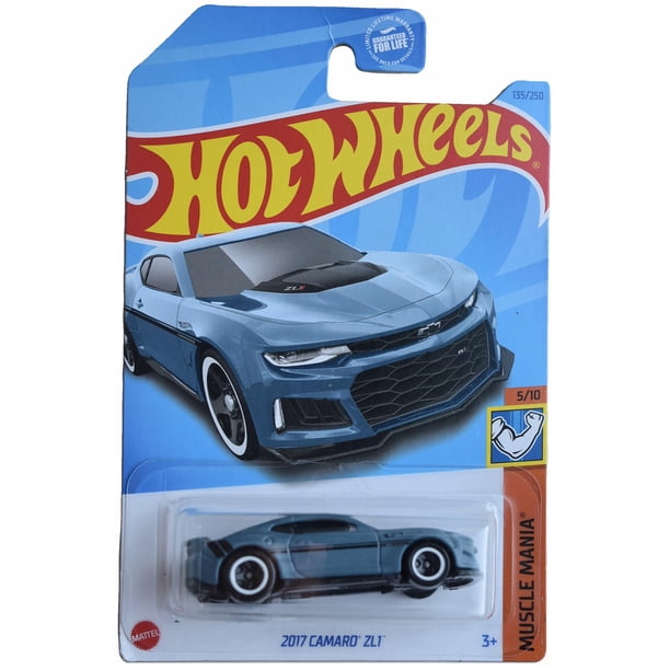 Auto fundido a presión Hot Wheels 2017 Camaro ZL1 Muscle Mania 1:64