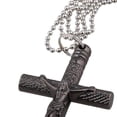 thumbnail image 4 of Collier Clé de Syntonisation de Tambour, Clé de Syntonisation de Tambour, Clé de Tambour Croisée avec Chaîne Collier Noir, 4 of 6