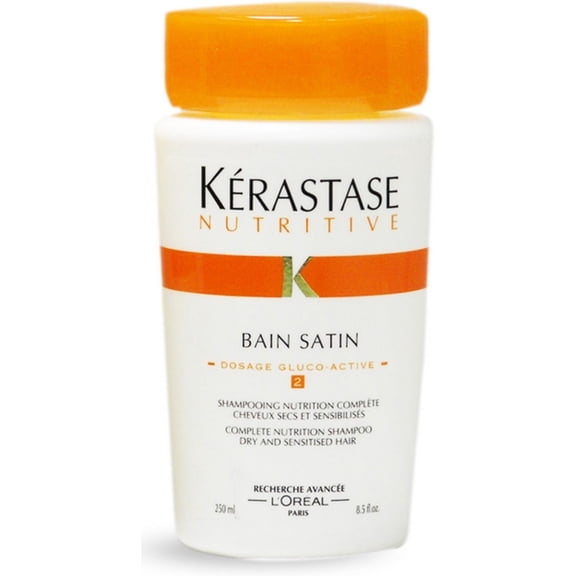 Nutritive Bain Satin 2 Shampoo, By Kerastase - 8.5 Oz Shampoo