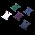 thumbnail image 4 of 50pcs Plastic Embroidery Cross Stitch Wire Wrap Winding Board Thread Bobbins, 4 of 6