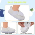 thumbnail image 2 of JOINFREE Baby Boys Girls First Walking Shoes Infant Slip On Sneakers Crib Shoes, 2 of 6
