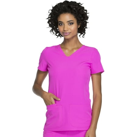 

HeartSoul Break On Through Women s Scrubs Top Shaped V-Neck 20710