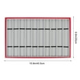 thumbnail image 2 of Raindrops  10 Slots Jewelry Organizer Tray Pin Display Strap Storage, 2 of 8