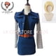 thumbnail image 2 of Disfraz de anime Android 18 para mujer, ropa de Halloween, 2 of 5