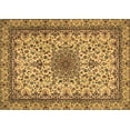 thumbnail image 1 of Ahgly Company Indoor Rectangle Medallion Brown Traditional Area Rugs, 6' x 9', 1 of 4