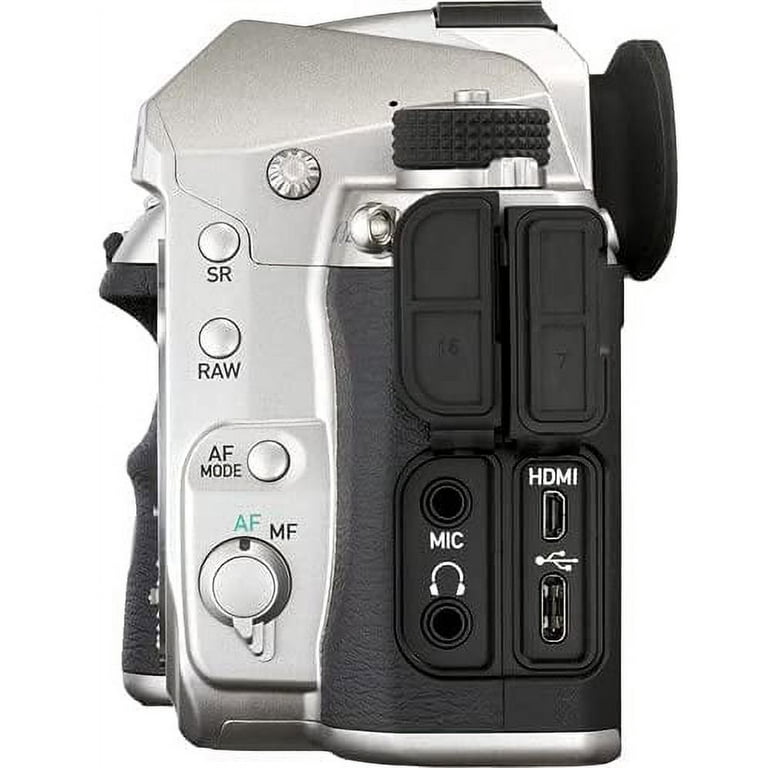 Pentax K-3 Mark III CMOS Sensor DSLR Camera (Silver) with D Pentax K-3 Mark III CMOS Sensor DSLR Camera (Silver) with D