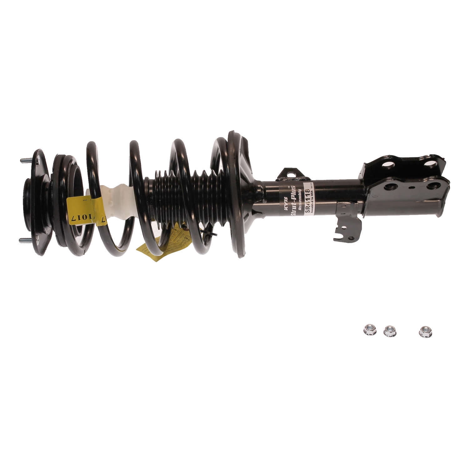 KYB SR4118 Complete Corner Unit Assembly -Strut, Mount and Spring Fits select: 2003-2008 PONTIAC VIBE, 2007-2008 TOYOTA COROLLA MATRIX XR