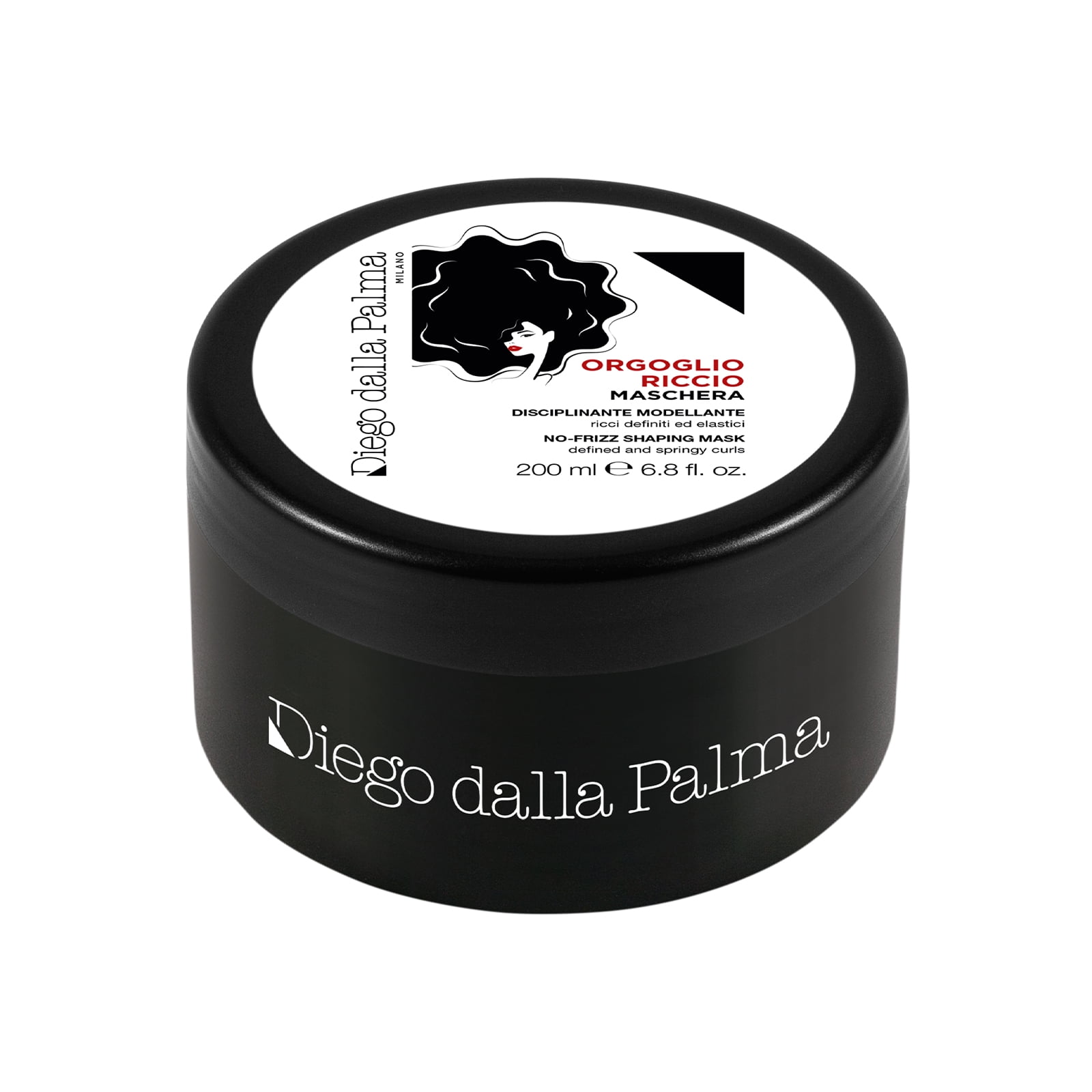 Diego dalla Palma Orgoglioriccio No-Frizz Shaping Mask, Hair Masque, 6.8 oz