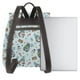 thumbnail image 3 of Fotbe Winter Wonderland Light Blue Mochila Bolso con Estampado para Mujer, Mochila Antirrobo de Nylon Impermeable, Bolsa Ligera de Hombro, 3 of 4