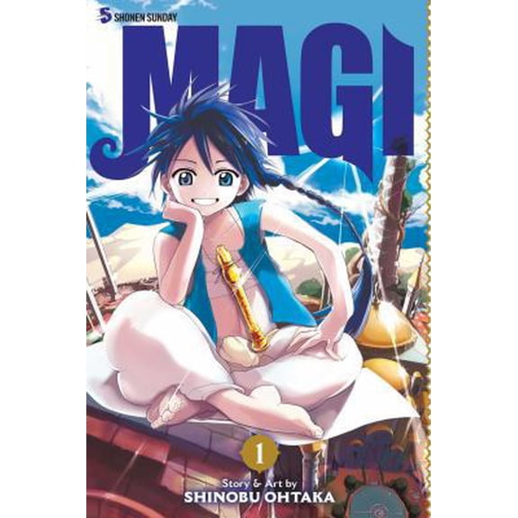 Pre-Owned Magi: The Labyrinth of Magic, Vol. 1 (Paperback) 142155951X 9781421559513