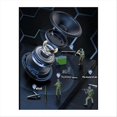 thumbnail image 5 of M60 Mecha TWS Bluetooth Headphones Touch Noise Canceling Earbuds,A, 5 of 5