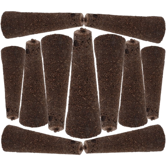 NICERIO 50Pcs Cone Shape Hydroponic Grow Sponges Safe Soilless Cultivation Gardening Tool