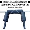 thumbnail image 4 of OUYAWEI Safety Squat Bar Thick Pads Collars 2in Plate Compatible Ergonomic Cambered Silver, 4 of 7