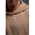 thumbnail image 6 of Expert Brand USA-Made Men's Oversized Heavyweight Cotton Pullover Hoodie, Desert, Small, 6 of 8