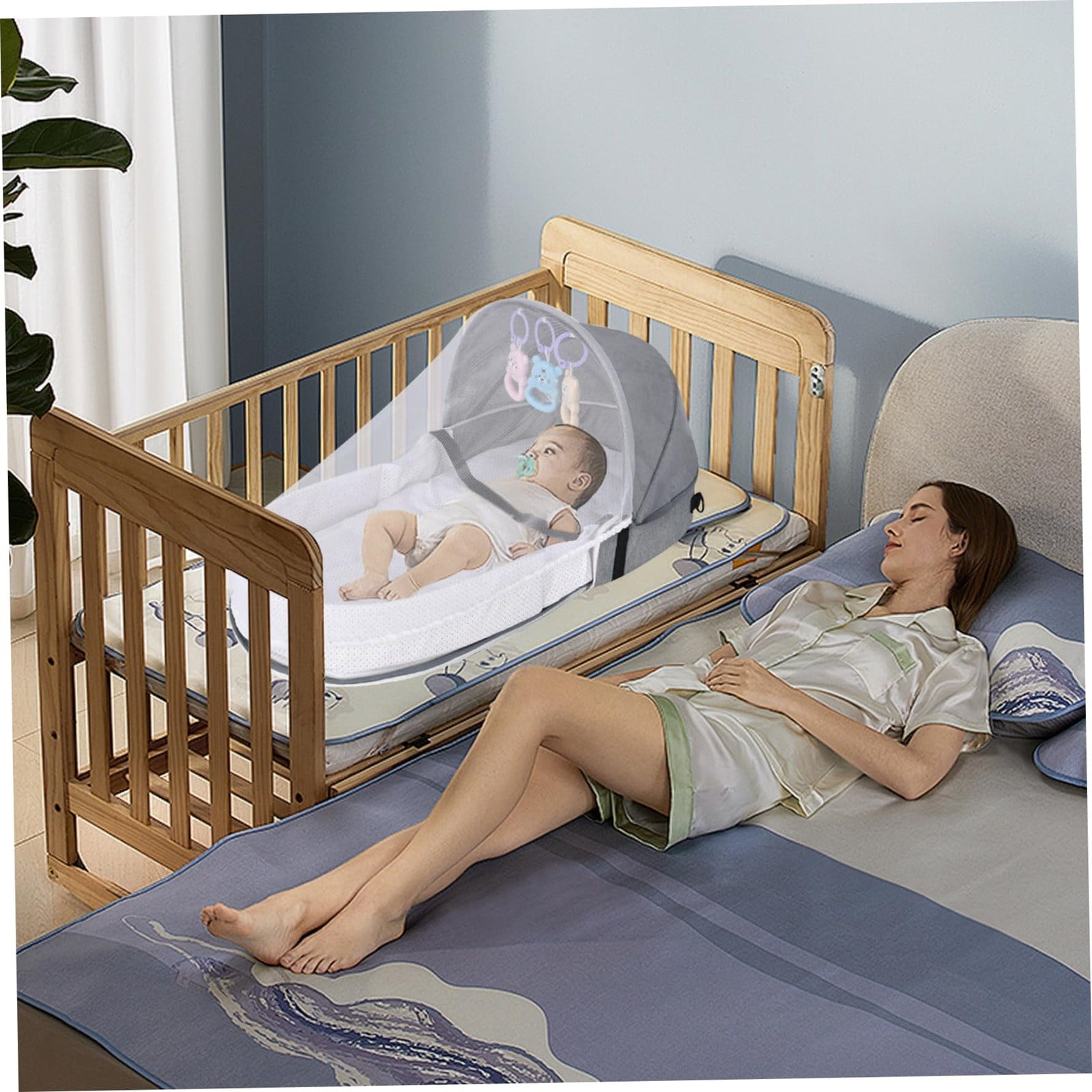 Portable Baby Play Mat for Soft & Durable Ideal for Indoor & Outdoor Use Lightweight & Washable Provides Play Area for Your Little One