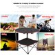 thumbnail image 4 of Mesa Plegable Para Acampar, Mesa De Pícnic Portátil Ligera, Mesa De Barbacoa Plegable Para Exteriores, Ideal Para Camping, Picnic, Playa, Senderismo qarigey OD013674-00, 4 of 6