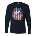 thumbnail image 2 of Wild Bobby US Flag Ford Bronco Men Long Sleeve Shirt, 2 of 6