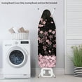 thumbnail image 3 of HELLHERO Ironing Board Cover - Vivid Cherry Blossom Design, Durable & Decorative Fabric, 3 of 5