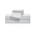 thumbnail image 1 of Ugg 33607 Alahna Full Xl Bed Sheets And Pillowcases 4-Piece Set Sleep In Luxury Machine Washable Deep Pockets Wrinkle-Resistant Breathable Cozy Comfort Silky Cooling Sheets, Full Xl, Stone, 1 of 5