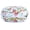 D-1PCS, variant on Mumup 1 Pack Knitting Yarn Colorful Cloth T-Shirt Yarn Fabric Crochet Cloth for DIY Knitted Art Basket Bag - 100g