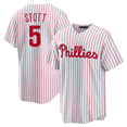 thumbnail image 1 of Men's Philadelphia Phillies Baseball Jersey #5 STOTT Embroidered Breathable Baseball Jersey, 1 of 2