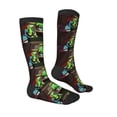 thumbnail image 4 of Lsque Scooby-Doo Printed Crew Socks Men's Women's LightWeight Thin Casual Calf Socks ,Knee High Socks,Cotton Socks, 4 of 9