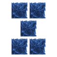 thumbnail image 1 of Bewildely Relleno de papel triturado de hierba de Pascua, confeti DIY, relleno a prueba de golpes, decoración de boda, suministros de embalaje, azul azul zafiro 5piezas Bewildely CBP255533, 1 of 4