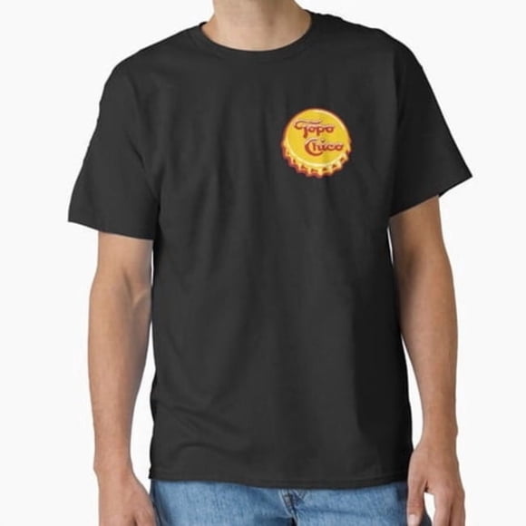 Topo Chico Bottle Cap Mexican Mineral Water Beverage Art Unisex T-Shirt, sizes up to 3XL