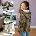 thumbnail image 5 of Uorisanigo Zip-Up Hoodie for Kids Casual Sweatshirt Jacket Soft Lightweight Camo Dead Branches Hunting Sweatshirts Jackets Full Zip Long Sleeve Hooded Coat Fall Winter Clothes, 5 of 7