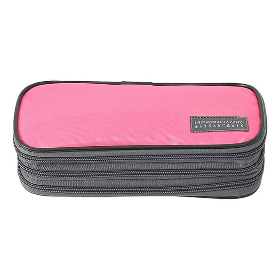 Large Capacity Pencil Case (Three-Layer Organizer), Three Compartments Organize Supplies Logically, Pencil Case Big Capacity Storage Bag Pen Pouch Holder Large Storage Academic Gear(#A), By Meiiso