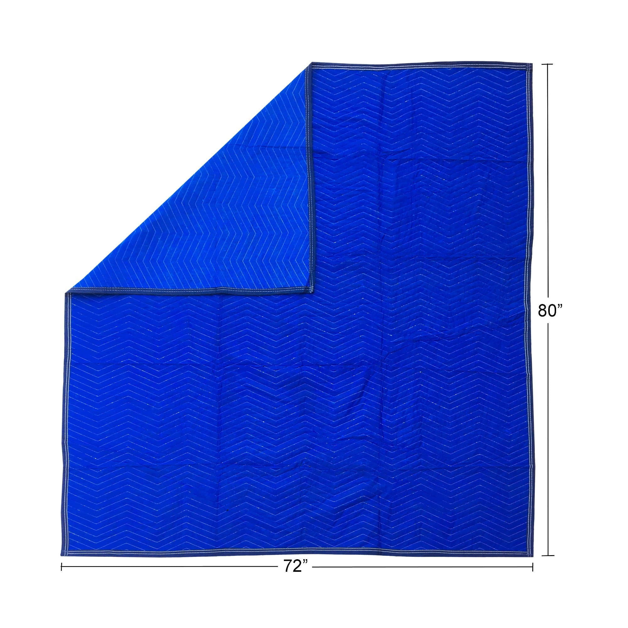 uBoxes Moving Blankets (12 Pack) 72x80" 43lbs Econo Professional Quilted Pads
