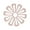Pink, variant on Wovilon Dural Table Mat Place Mats Household Flower-Shaped Dining Table Heat Insulation, Non-Slip Tea Mat For Kitchen