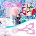 thumbnail image 1 of XWSHYW Juguetes para Niños Pequeños 2 Uds Fabricante de Bolas de Nieve Práctico Recogedor de Nieve Juguetes para Arena Niños Juguetes de Invierno Al Aire Libre Clip de Nieve Juegos de Nieve para Niño, 1 of 6