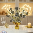 thumbnail image 4 of PMU New Year's Eve Party Supplies "Happy New Year" 1 Pc New Year Gold 15 Inch Balloon Weight Centerpiece Decoration, 4 of 7